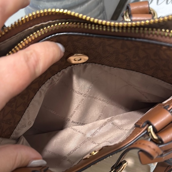 Michael Kors Brown and Tan Satchel - Picture 4 of 8